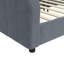  Lit de jour avec couchette sans matelas gris foncé 39,4 po x 74,8 po-1761842440-1761842447