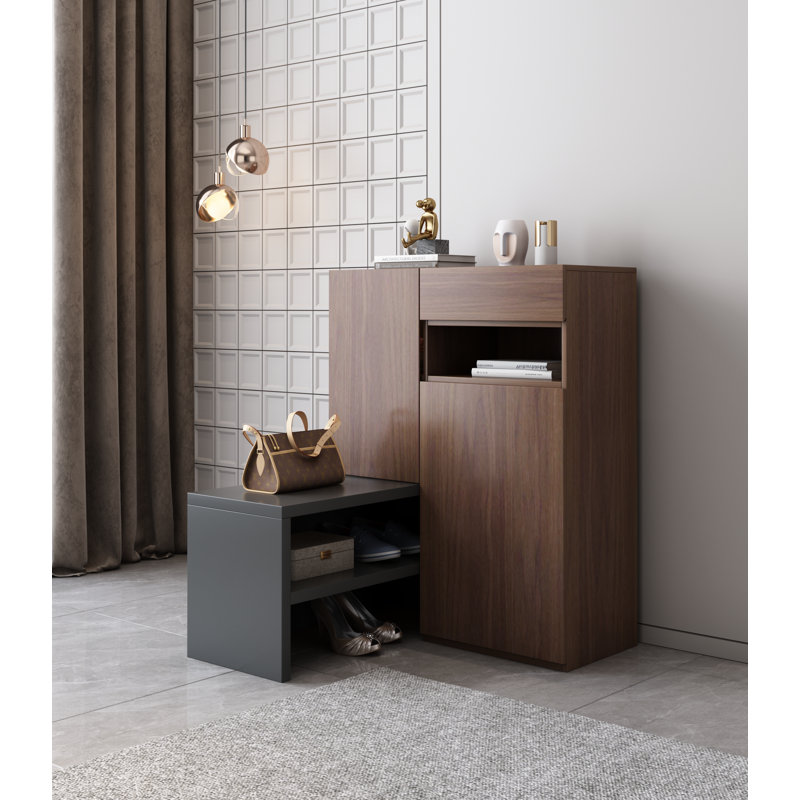 10 Pair Shoe Storage Cabinet
