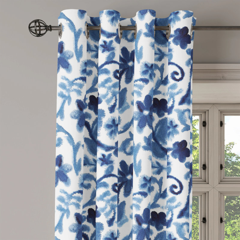 Dilon Semi Sheer Curtain Pair