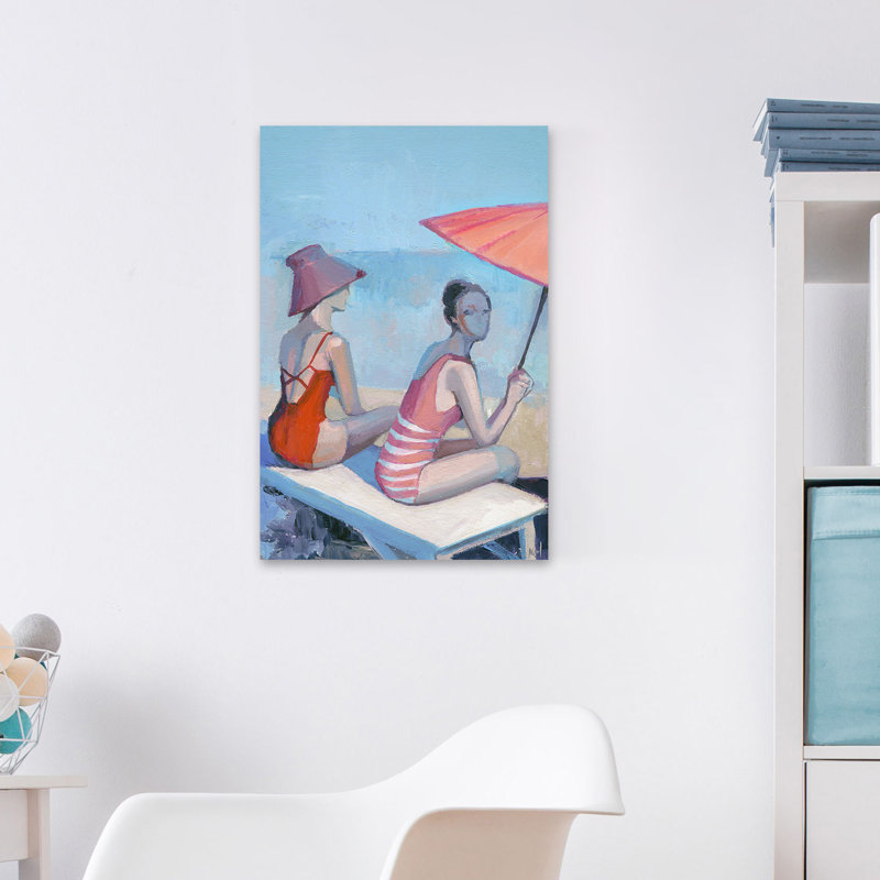 Beach Elegance - reproduction sur toile, H 24 po x l 16 po x P 1,5 po