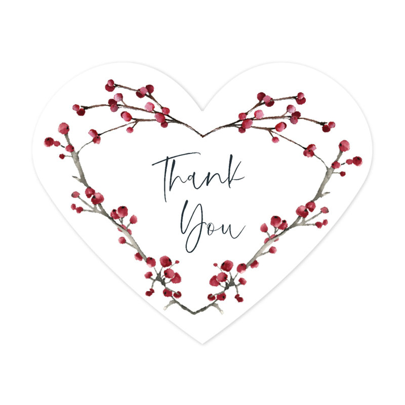 Autocollant «Thank You Heart»