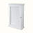 Northfleet 13.8'' W x 21'' H Wall Mounted Bathroom Cabinet with 1 Door ,3 Tiers Single Louvered Door