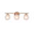 Bradden 3-Light Dimmable Gold Vanity Light