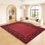 Abstract Machine Printed Shag Area Rug-121706610