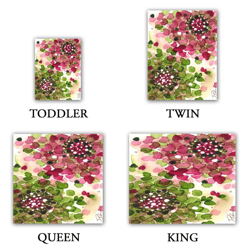Housses de couette en microfibre  Dawn Derman Hydrangea, Grand