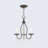 Burvale 3 - Light Candle Style Chandelier