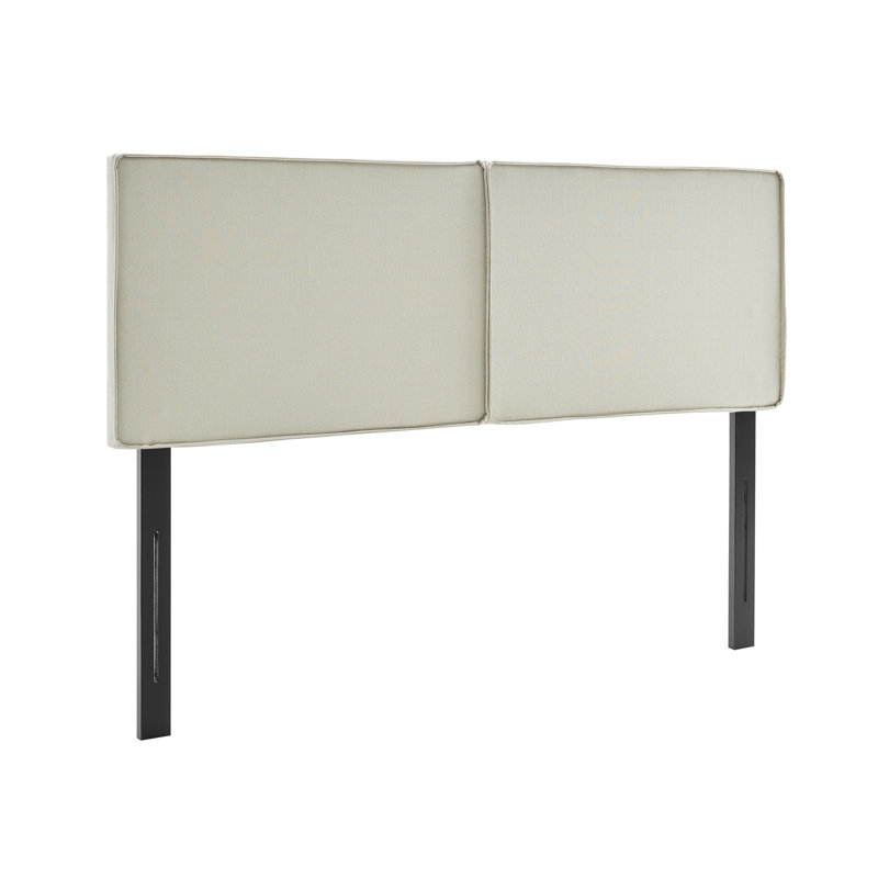 Tête de lit tapissier Ender, Grand, Beige