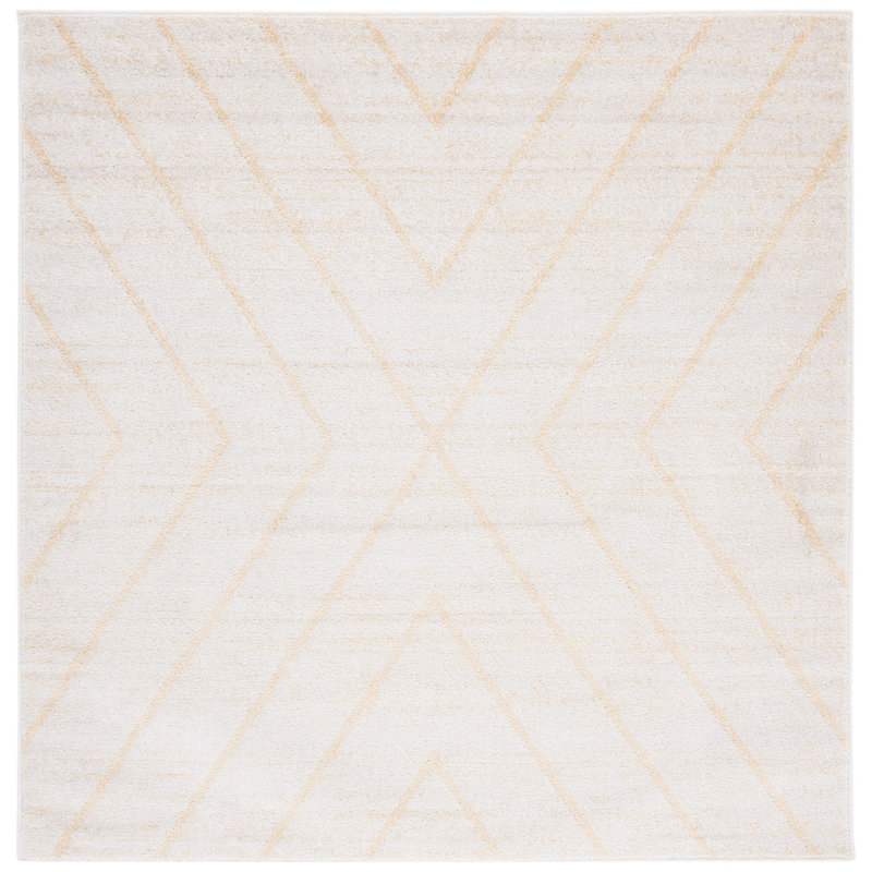 Seiter Performance Geometric Rug, Square 6'