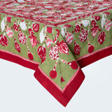 Ornaments Handmade Floral Tablecloth
