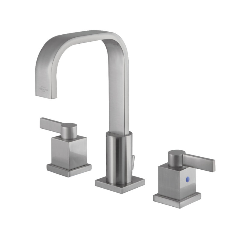 Meridian Widespread Bathroom Faucet with Drain Assembly
