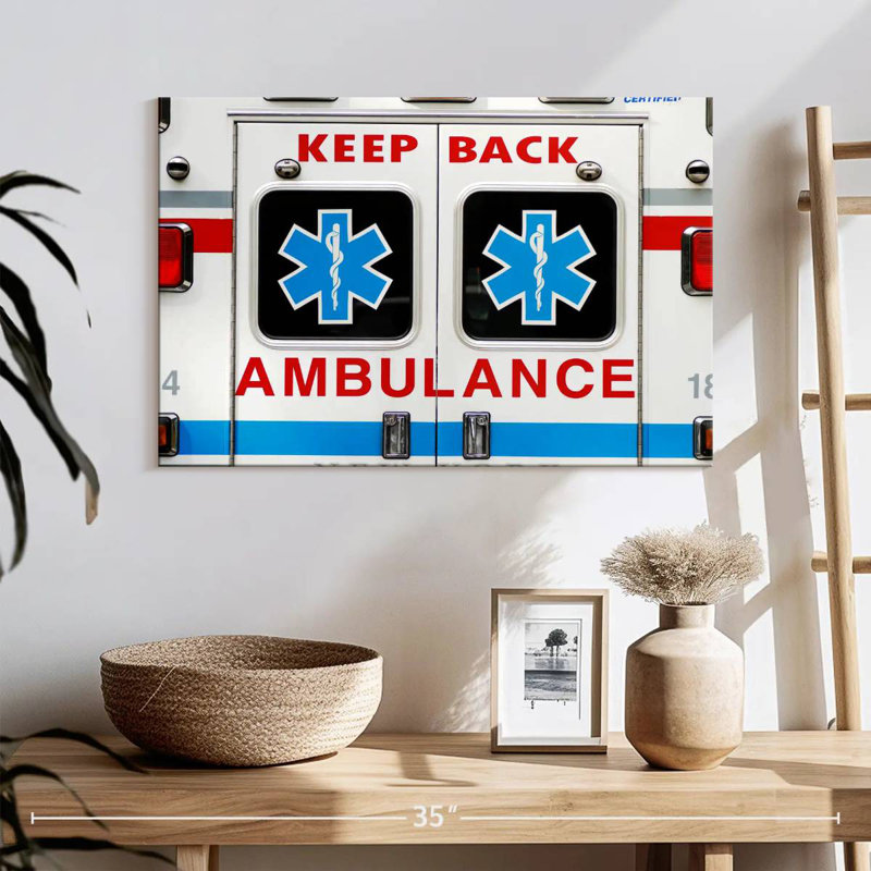 Mehar Ambulance Distance Warning Sign