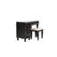 Ensemble de meuble-lavabo traditionnel formel avec tiroirs de rangement 1 pièce