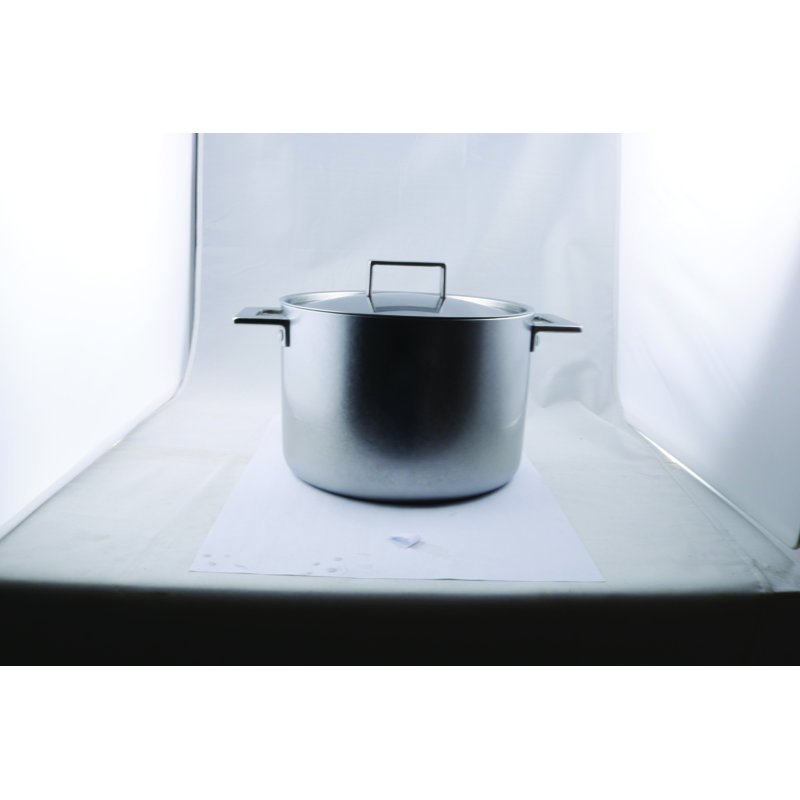 Pot à trois couches MEPRA Attiva (acier inoxydable, aluminium, acier inoxydable magnétique), 9.45"