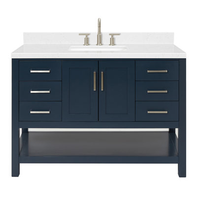 ARIEL Magnolia 48 Single Bathroom Vanity with Top