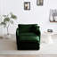Chaise d'appoint moderne avec repose-pieds-129182486