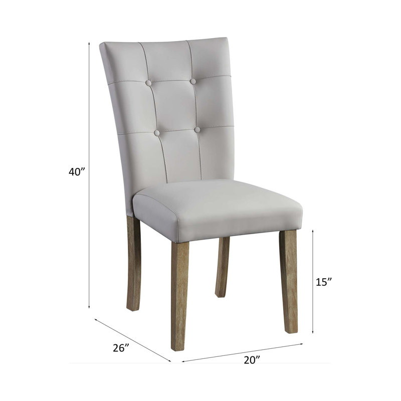 Ensemble de 2 chaises d'appoint Charnell