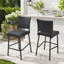 Ensemble de tabourets de bar 29 po en rotin PE sans accoudoirs-131372621