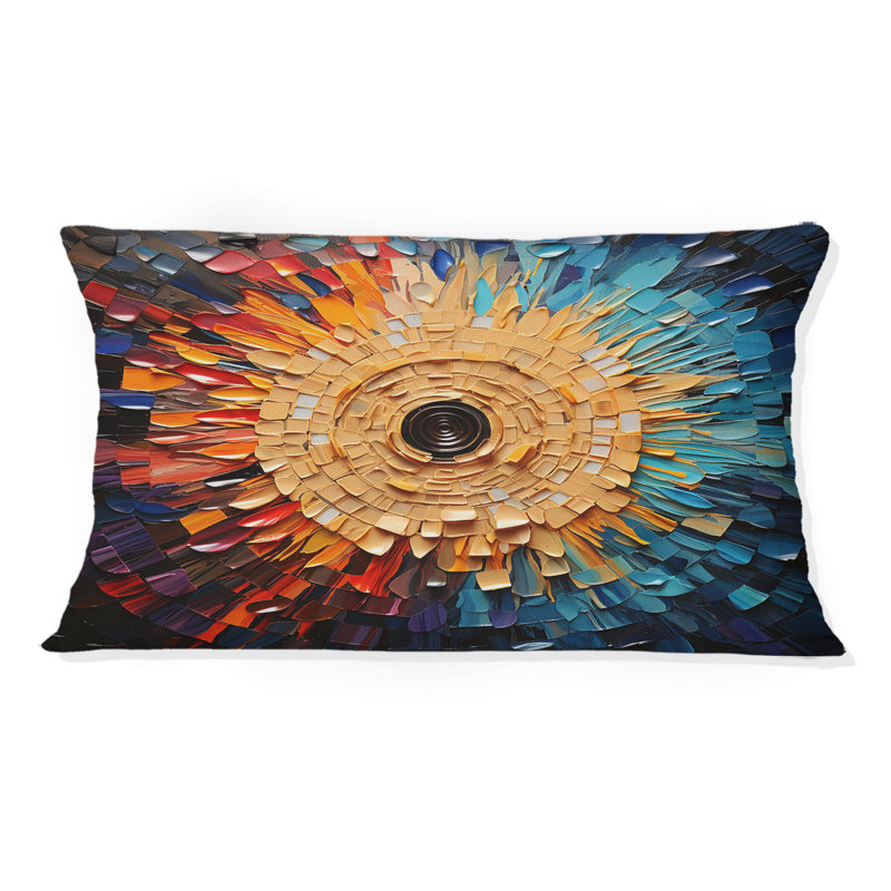 Coussin décoratif coloré