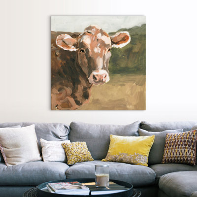 " On the Pasture I " Painting