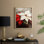 «Christmas Holiday Art», série 2, impression encadrée CIV - bois massif