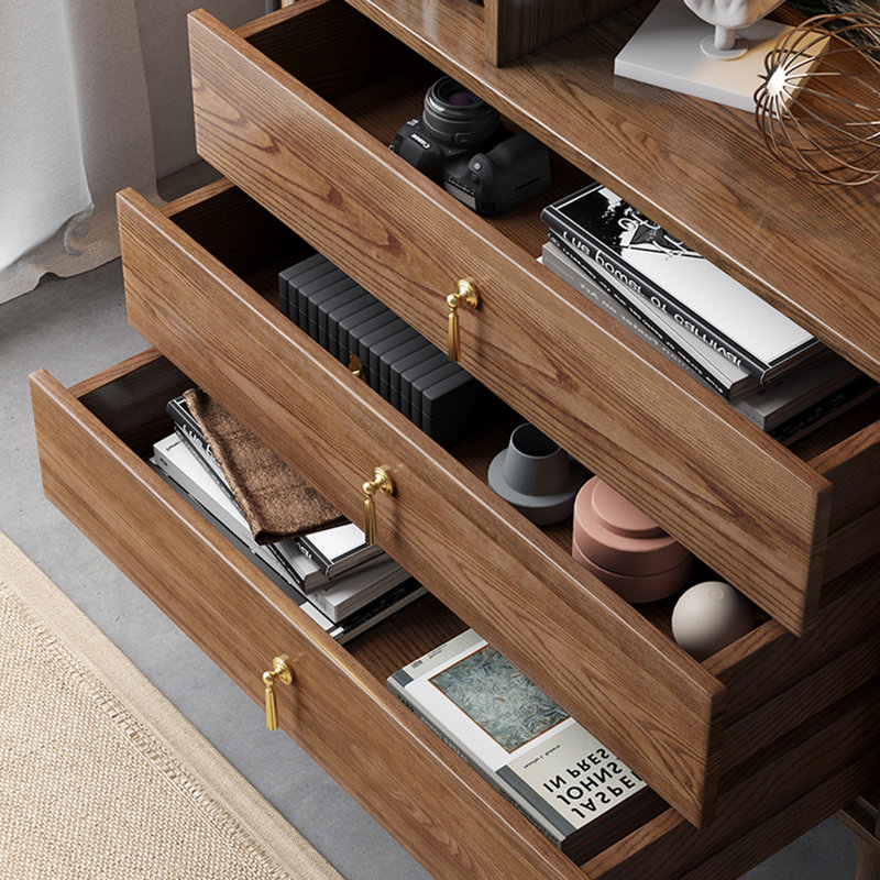 Bibliothèque de rangement de style européen