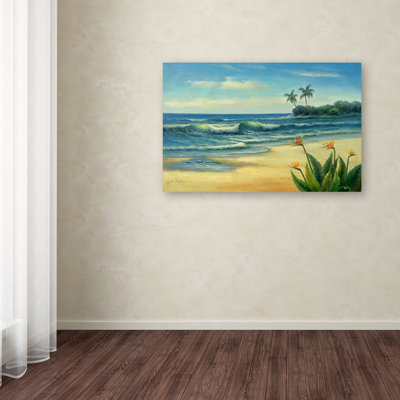 « paradise » par victor giton, reproduction d’art sur toile