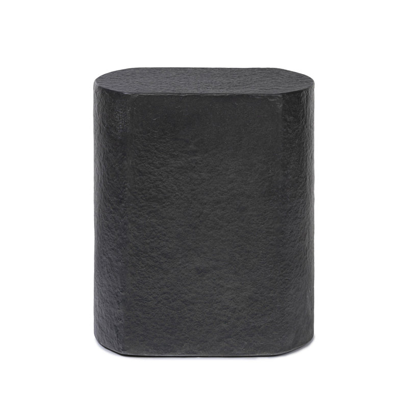 Clementine End Table, Distressed Graphite