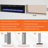 Aadan 68" W Recessed and Wall Mounted Electric Fireplace