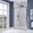 46.5"-48" W x 72" H Single Sliding Framed Shower Door | 1/5" (5mm) Thickened Upgrade Tempered Glass | Stainless Steel Hardware | Safe,Magnetic, Explosion-Resistant, Clear & Stylish, Sturdy & Durable-118804022