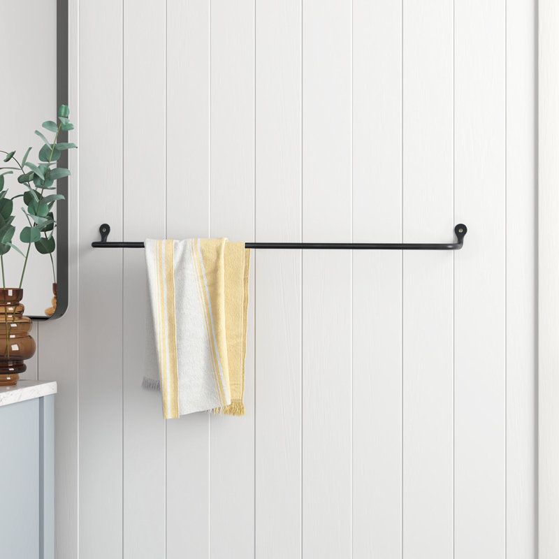 Barre à serviettes murale 32 "Calliope, Noir