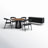 Buffolino 4 - Person Pedestal Dining Set-98202750