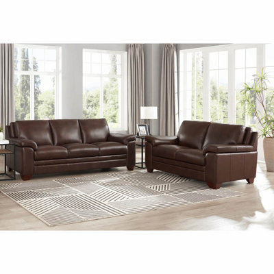 2 - Piece Leather Living Room Set
