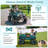 Alex 24V Real 2 Seater Ride On Toys Electric SUV Jeep Car With Remote Control,2WD/4WD Switchable, 4X100W Motor, Bluetooth, Music, USB, Lights-105910628