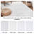 Feather Soft Modern Solid Shag White Area Rug-22412354