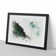 Waves in Midigama Beach in Abstract - Picture Frame Graphic Art Print