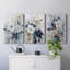 Floral Study Series XCII - Ensemble de toiles tendues avec châssis Premium - Prêt à être accroché-701795361