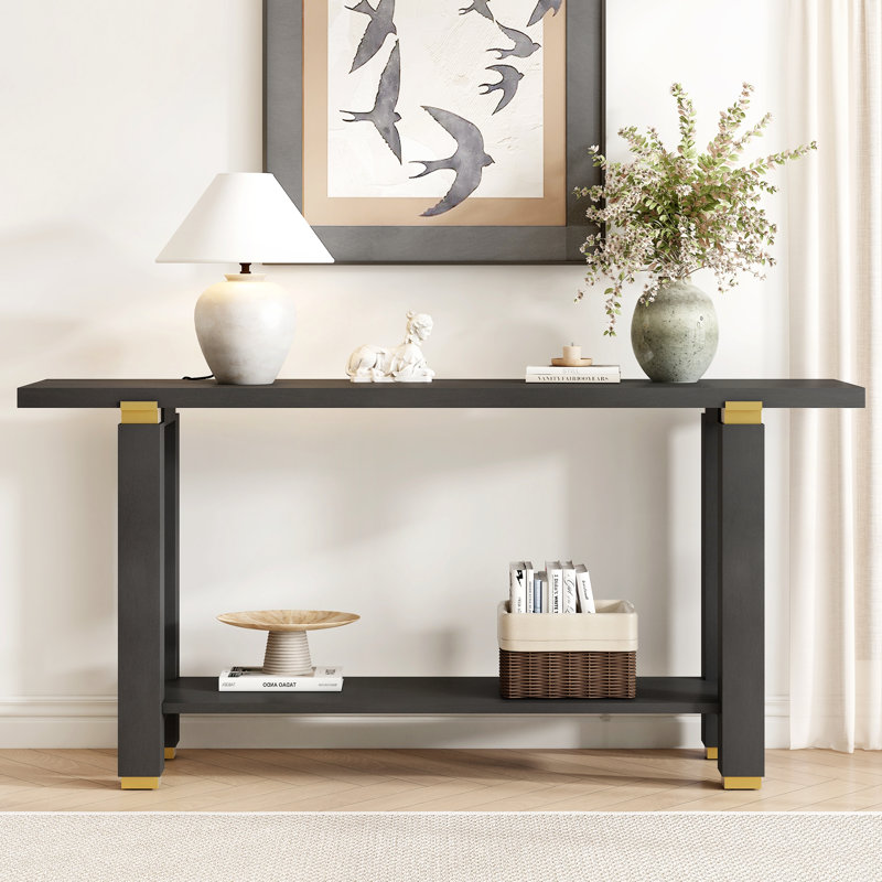 Console 62,9 po, Noir