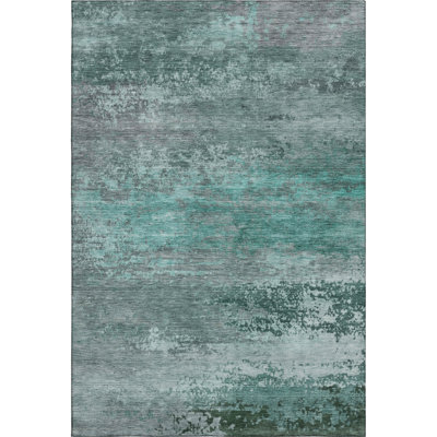 Premium Machine Washable Mayfield AMF2071 Abstract Rug