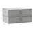 vidaXL Storage Boxes Fabric 27.6x15.7x7.1"-899843618
