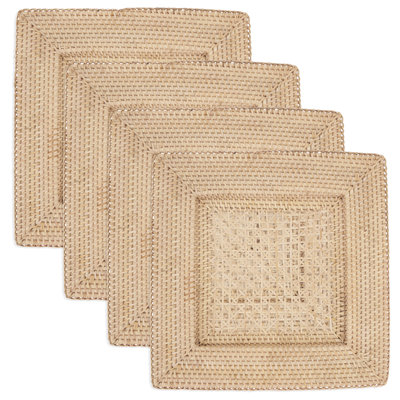 Handcrafted Rustic Charger Plate (Set of 4)