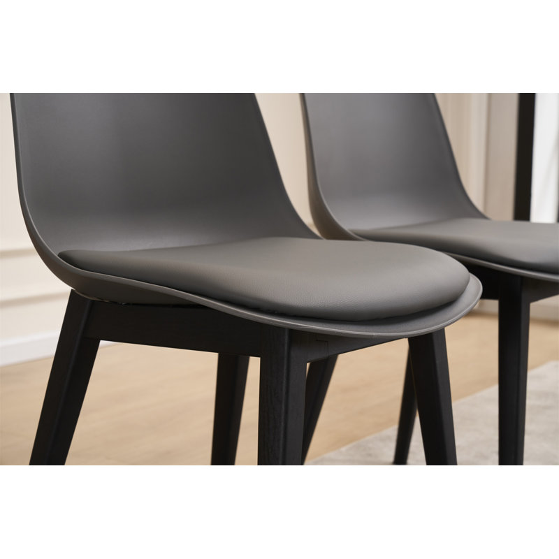 Chaise de salle à manger (chaise incluse seulement), Gris
