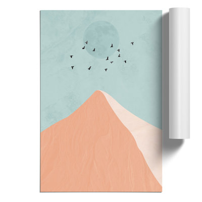 High Noon Mountain - Unframed Graphic Art