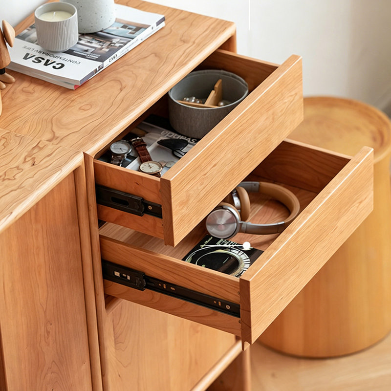 Multi-functional entrance hall shoe cabinet set