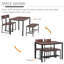 Ensemble repas pour 4 personnes Herwarth