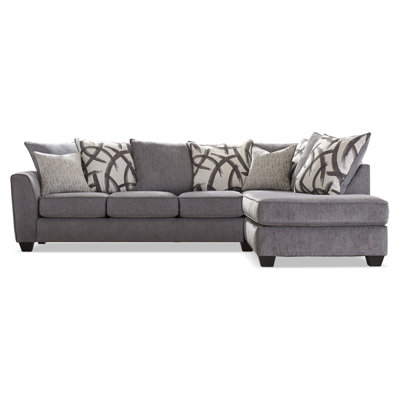 Hardej Upholstered L-Shaped Sectional Right Hand Facing