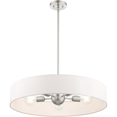 Lustre tambour 5 lumières