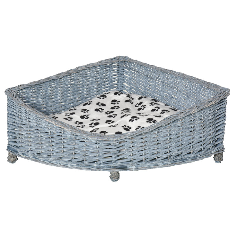 Brayson Wicker Pet Bed, 32cm H x 68cm W x 68cm D