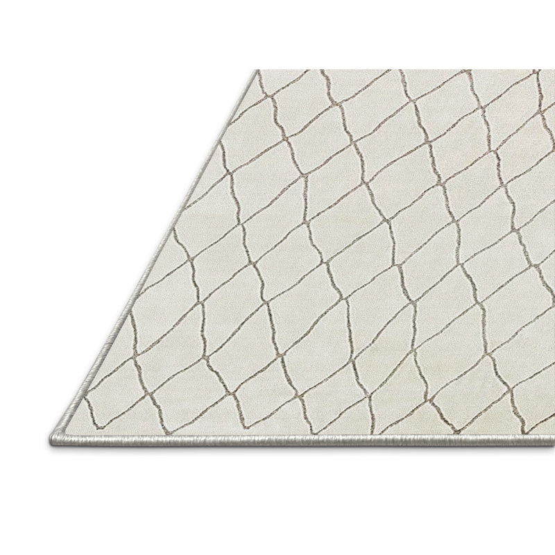 Tapis gris Brodea, Rectangle 6 pi x 9 pi