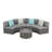 Rasmus 4 - Person Modular Patio Conversation Set with Cushions-2060040767