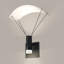 Suspenders® 1 - Light LED Armed Sconce